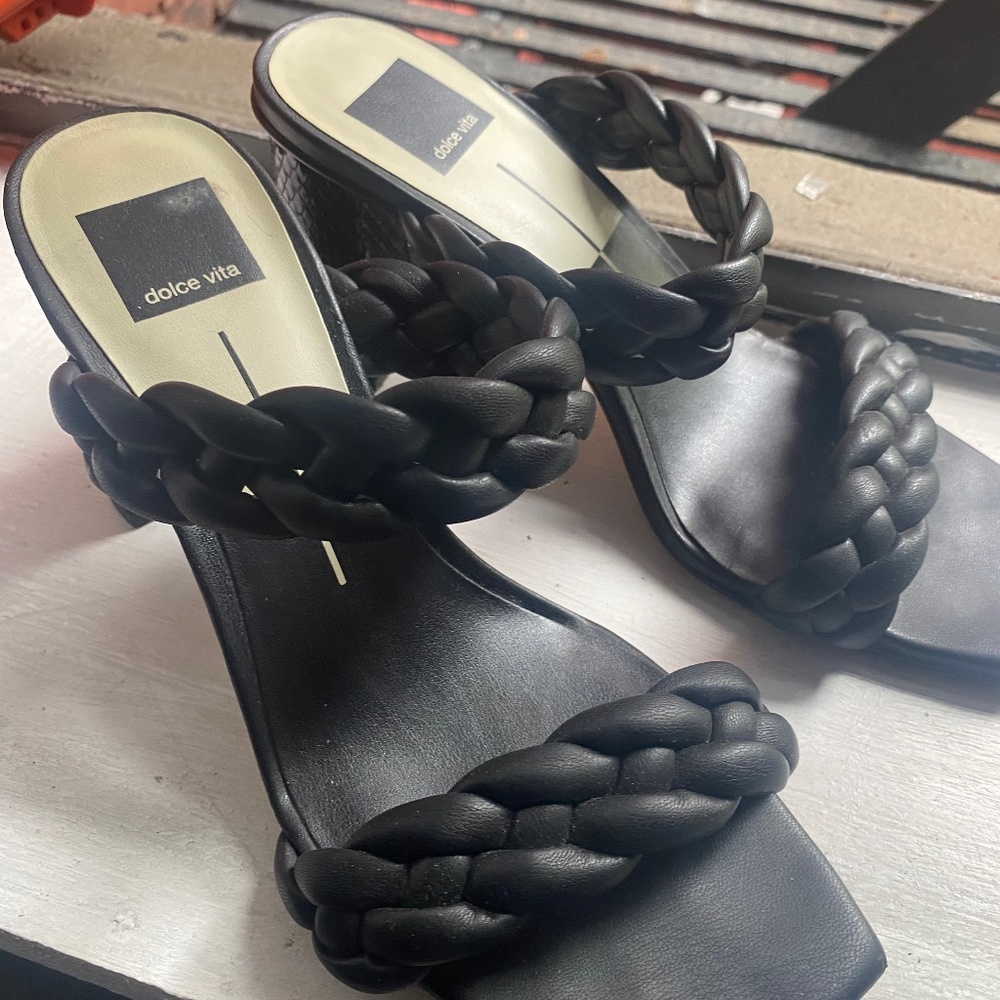 Dolce Vita Black Heels